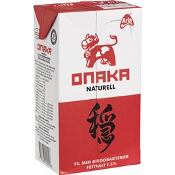 Arla Foods Onaka soy milk packaging with calligraphy by Eri Takase
