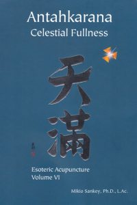 Antahkarana Celestial Fullness by Dr Mikio Sankey featuring the calligraphy of Master Japanese Calligrapher Eri Takase